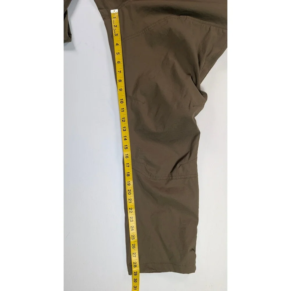 Kuhl Freeflex Style Mens 40x30 Hiking Pants Brown Outdoor Trekking